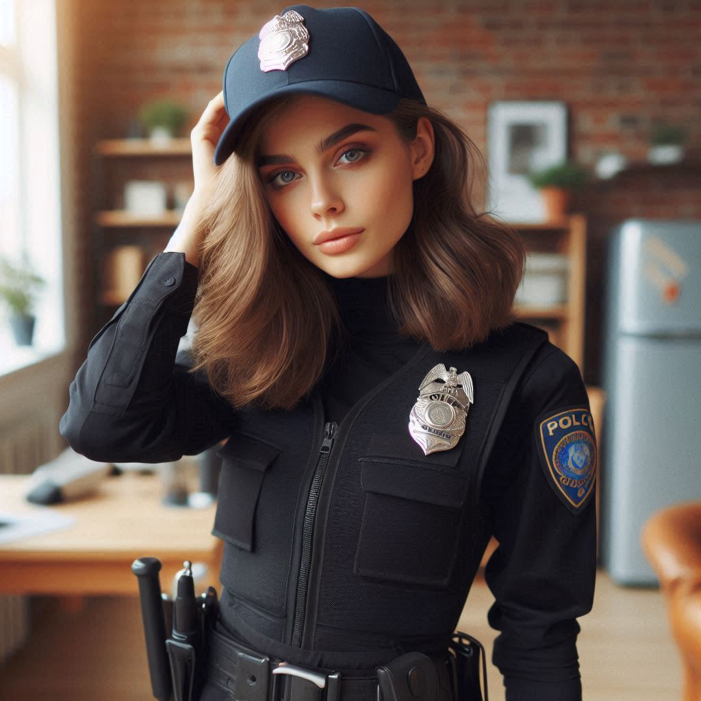 200+ Cop Captions For Instagram to Showcase Your Style 5 Strong Cop Captions for Celebrating Women in Blue