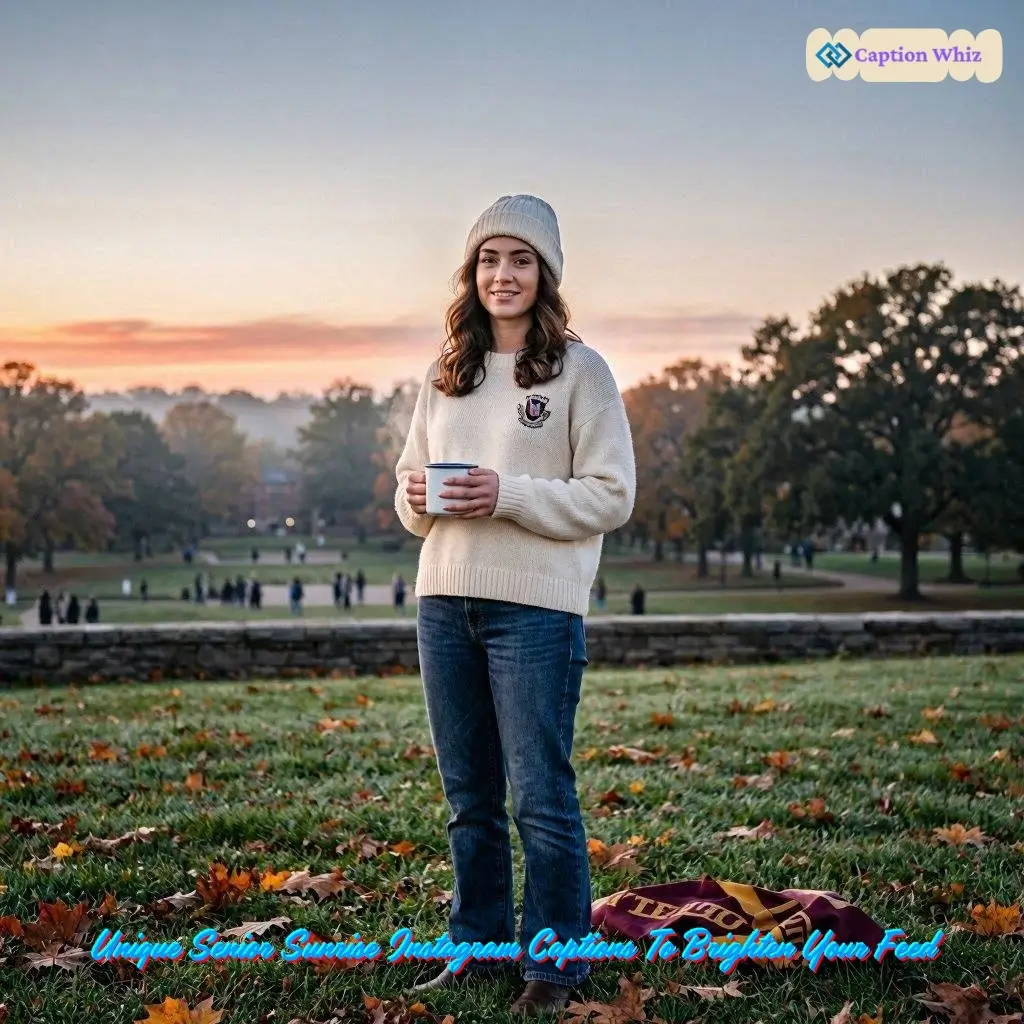 139+ Inspiring Senior Sunrise Captions For Instagram and Quotes to Shine Bright
