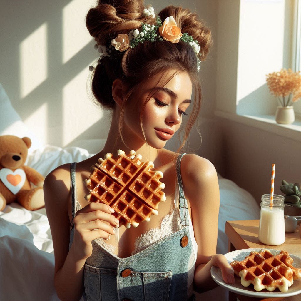 200+ National Waffle Day Captions for Your Perfect Posts 3 Waffle Love Captions for National Waffle Day