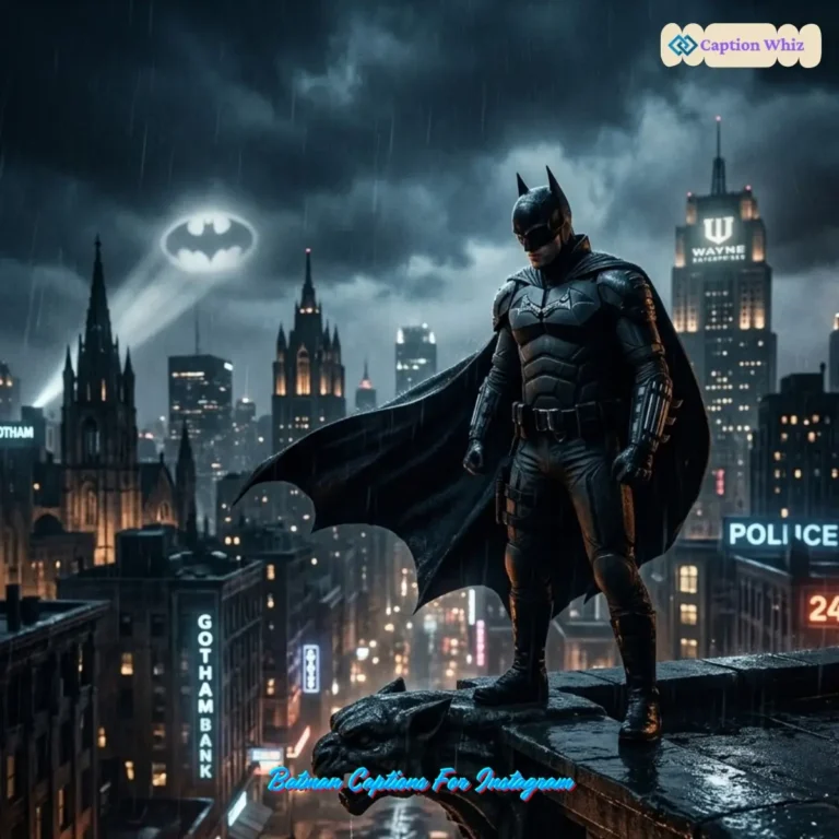 Batman Captions For Instagram