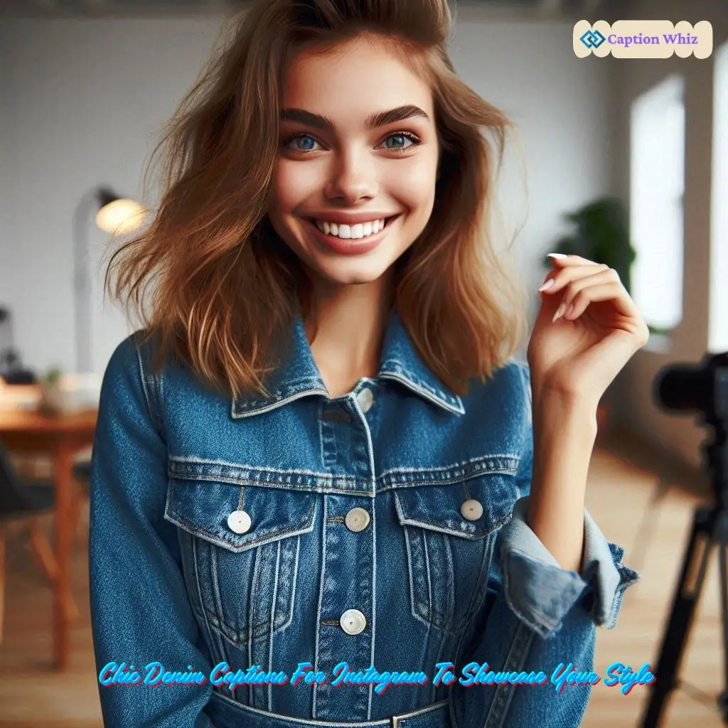 123+ Top Denim Captions For Instagram That Celebrate Your Style and Confidence