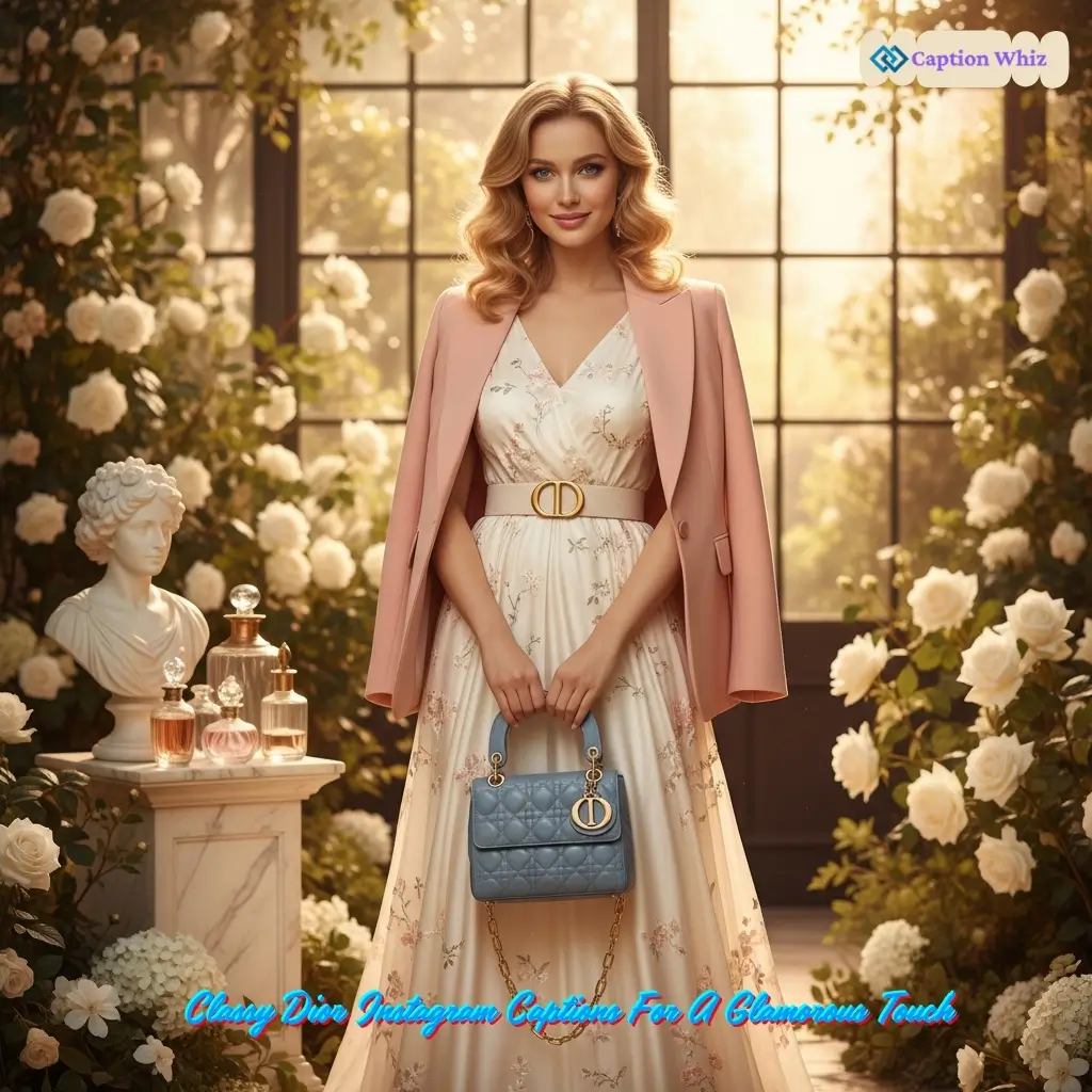 123+ Stylish Dior Captions For Instagram and Quotes That Inspire Glamour
