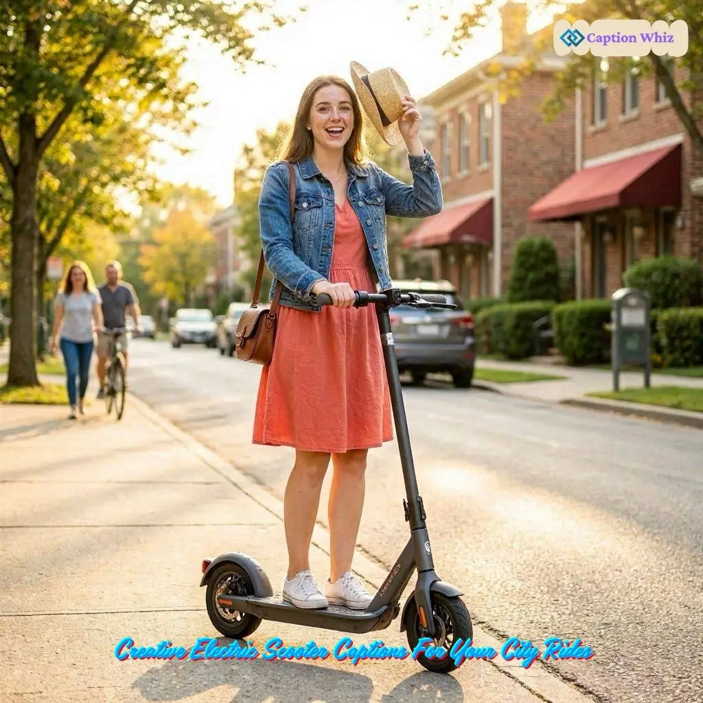 139+ Powerful Electric Scooter Captions For Instagram and Quotes to Ride In Style