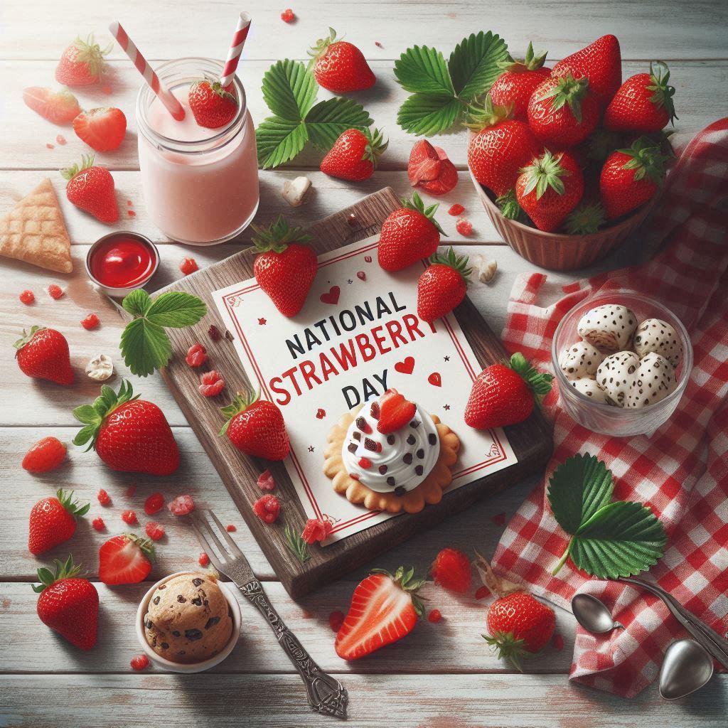 200+ National Strawberry Day Captions for Sweet Celebrations 4 Delicious Strawberry Captions for Food Lovers