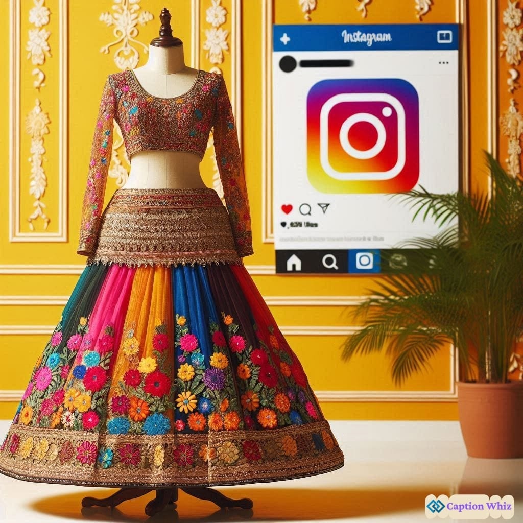 149+ Stunning Lehenga Captions For Instagram and Inspiring Quotes in 2026