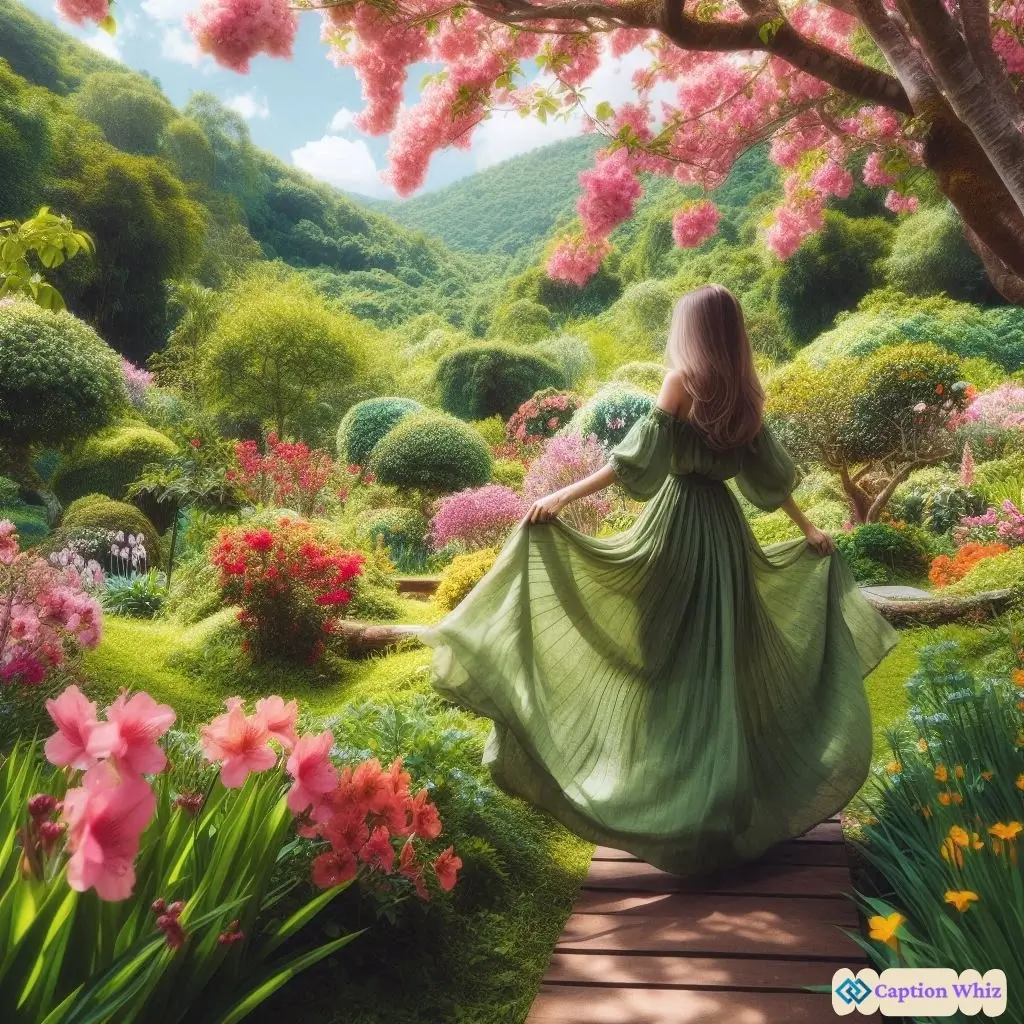 Fresh Green Captions to Celebrate Nature and Vibes