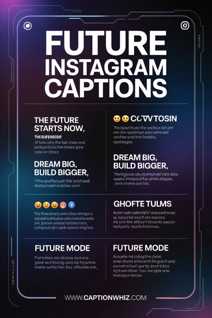 127+ Inspiring Future Captions For Instagram and Quotes to Spark Your Creativity
