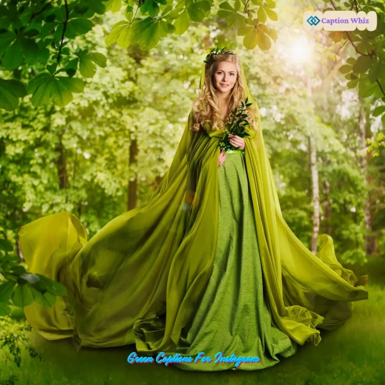 Green Captions For Instagram