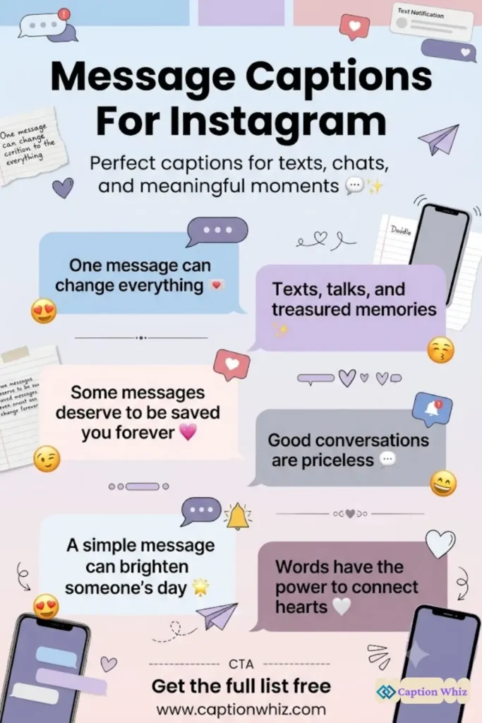 135+ Powerful Message Captions For Instagram That Inspire and Motivate Quotes