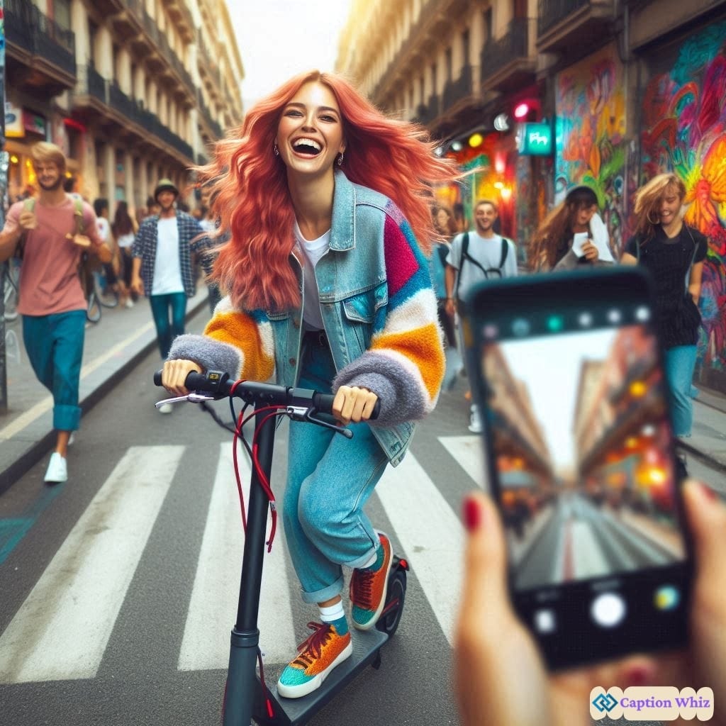 Inspiring Electric Scooter Captions With Quotes