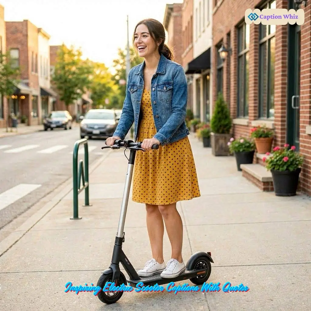 139+ Powerful Electric Scooter Captions For Instagram and Quotes to Ride In Style