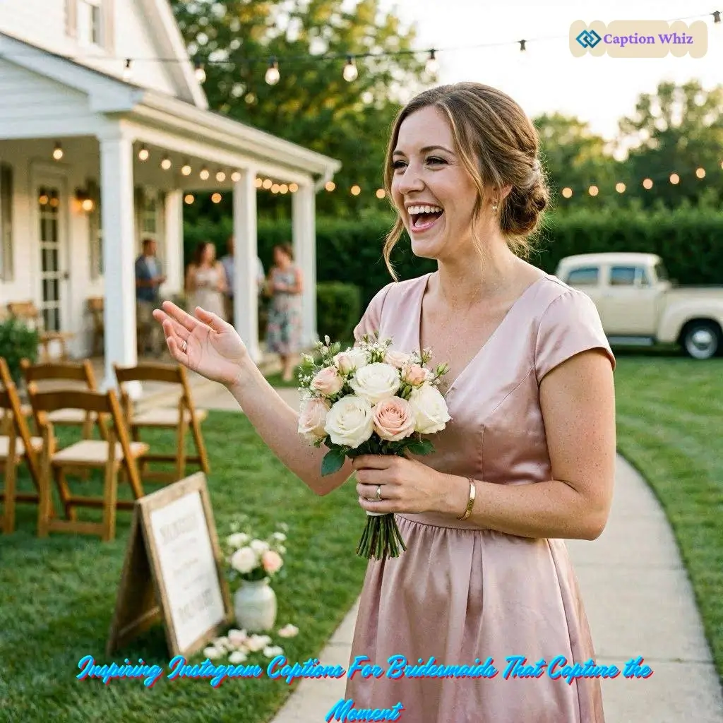 127+ Magical Bridesmaid Captions For Instagram and Heartfelt Quotes