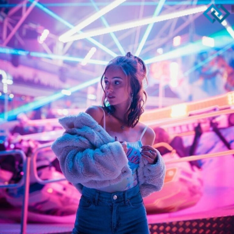 Neon Instagram Captions