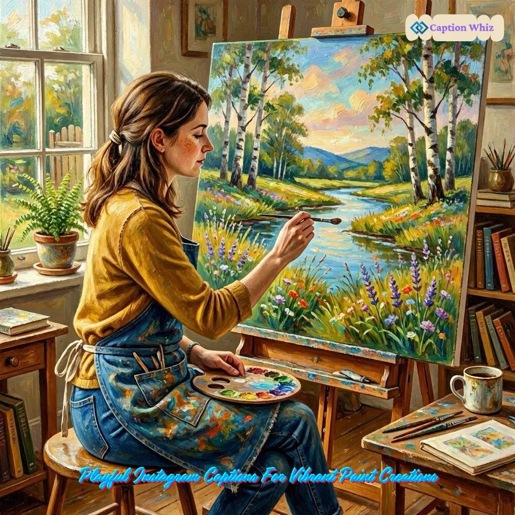 137+ Creative Paint Captions For Instagram and Quotes to Inspire Your Artistry in 2026