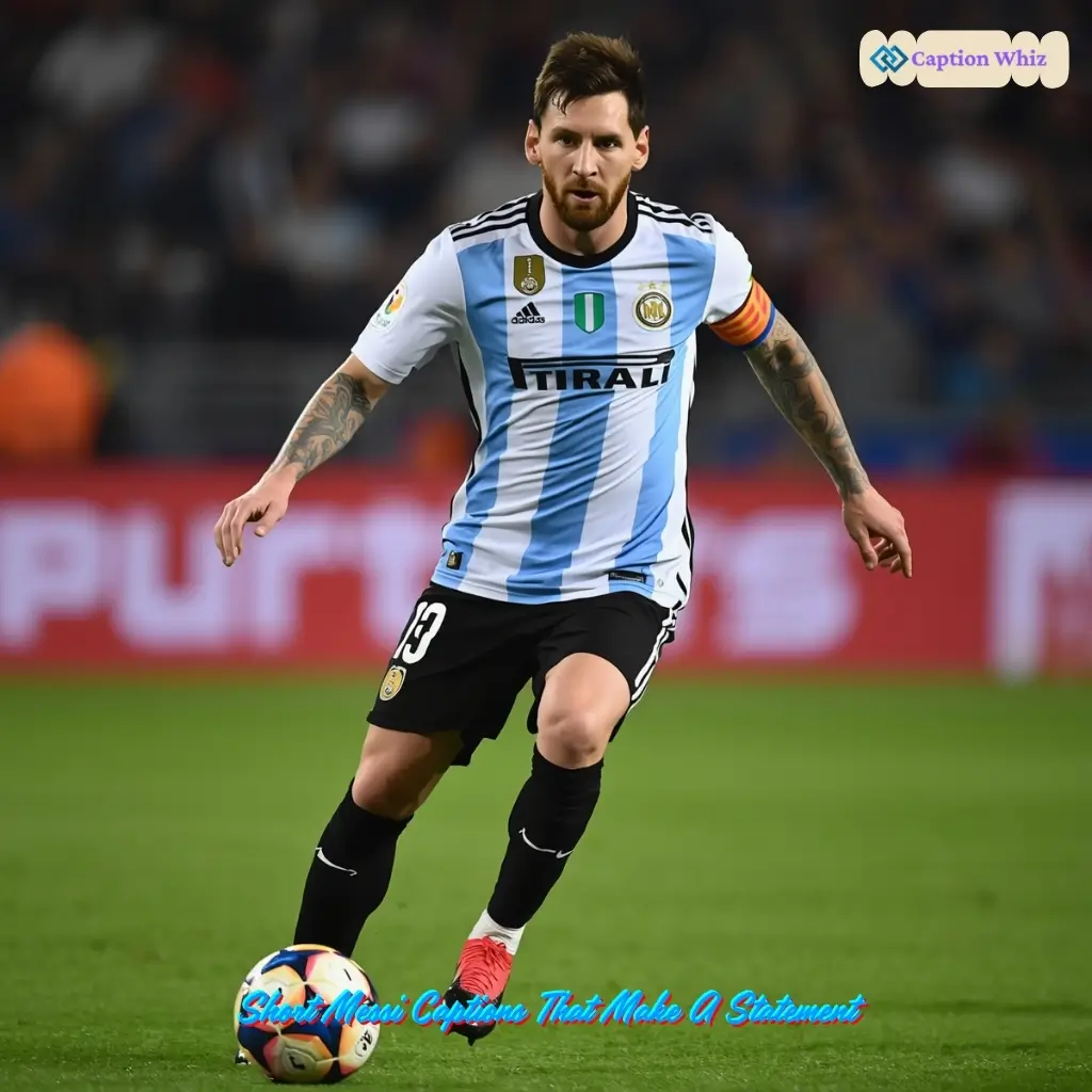 125+ Inspiring Messi Captions For Instagram and Quotes to Ignite Your Passion