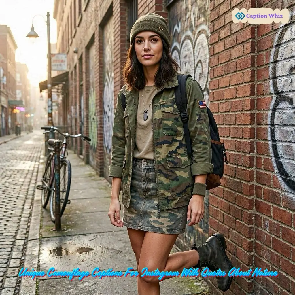 123+ Powerful Camouflage Captions For Instagram and Quotes That Stand Out in 2026