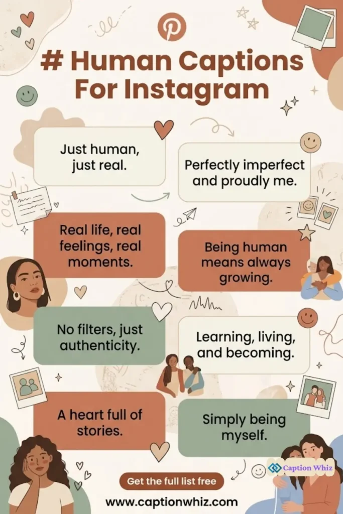 123+ Inspiring Human Captions For Instagram and Quotes to Boost Your Engagement