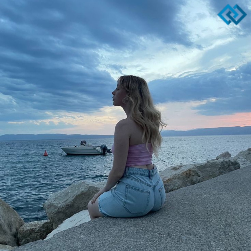 Blue Captions For Instagram Short