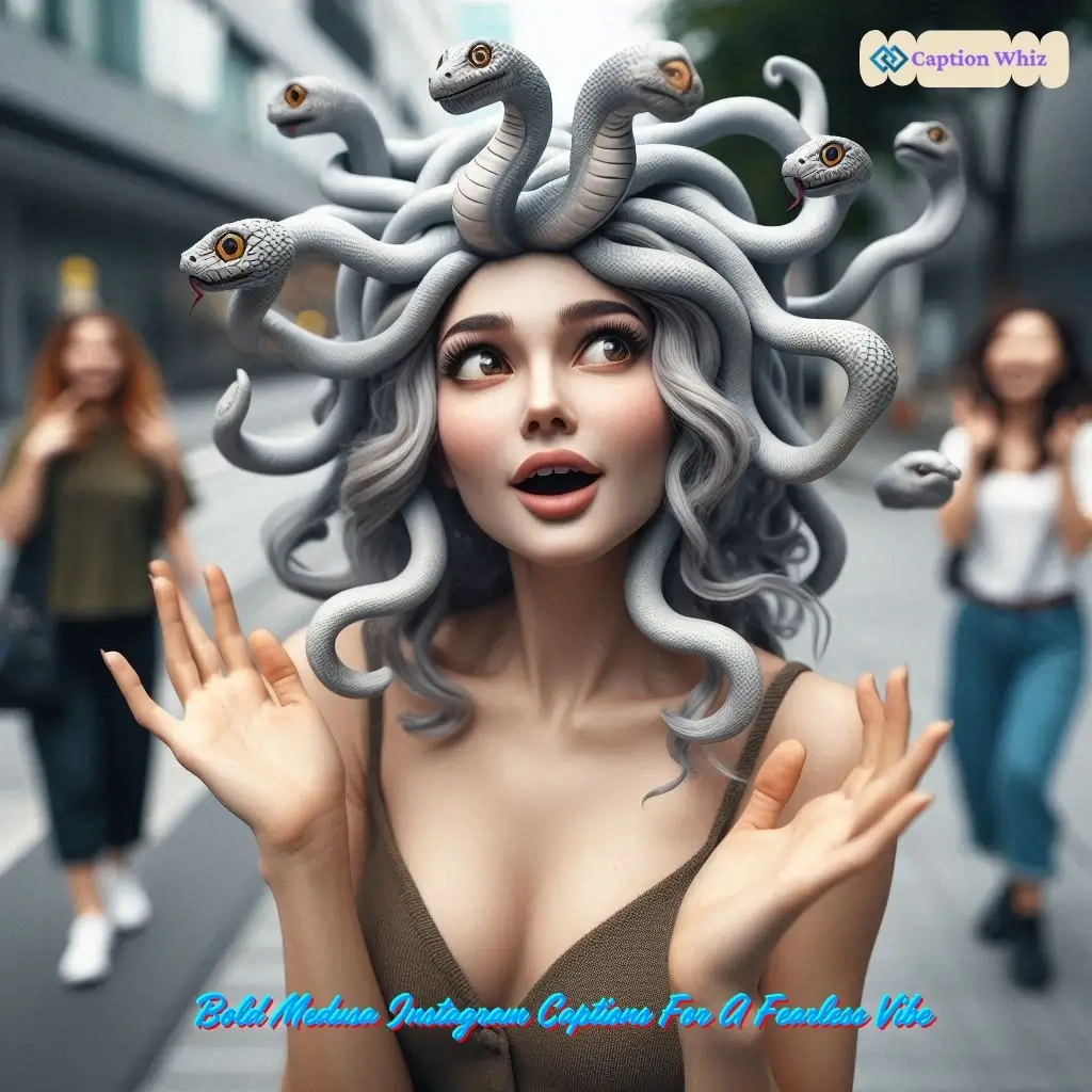 Enchanting Medusa Captions For Instagram That Dazzle 129+ Times Over