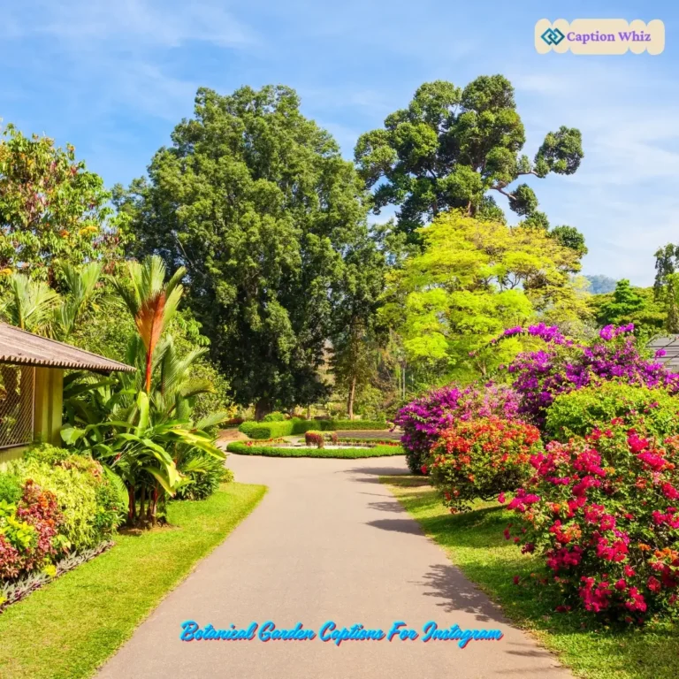 Charming Botanical Garden Captions For Instagram with 149+ Whimsical Touches