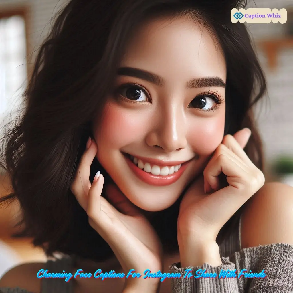 143+ Best Face Captions For Instagram with Fun Expressions