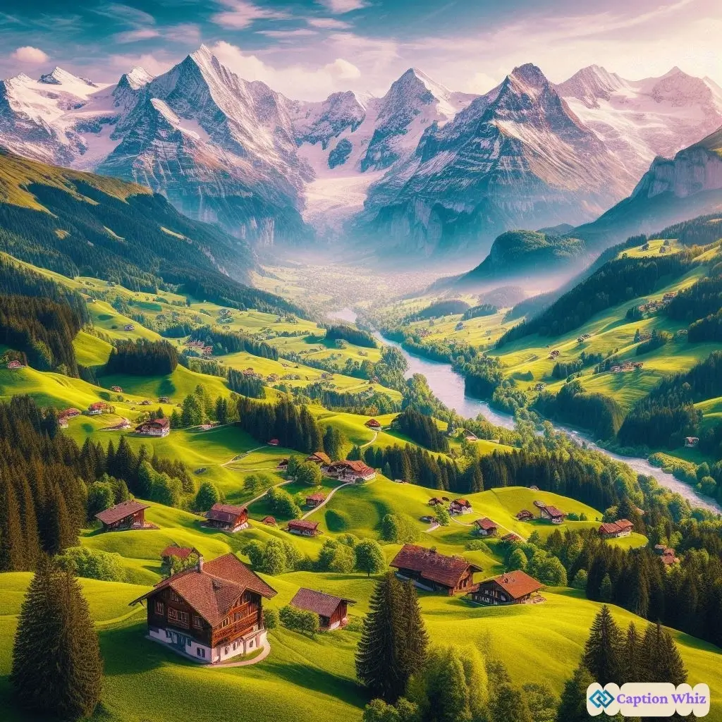 Charming Switzerland Captions That Inspire Wanderlust