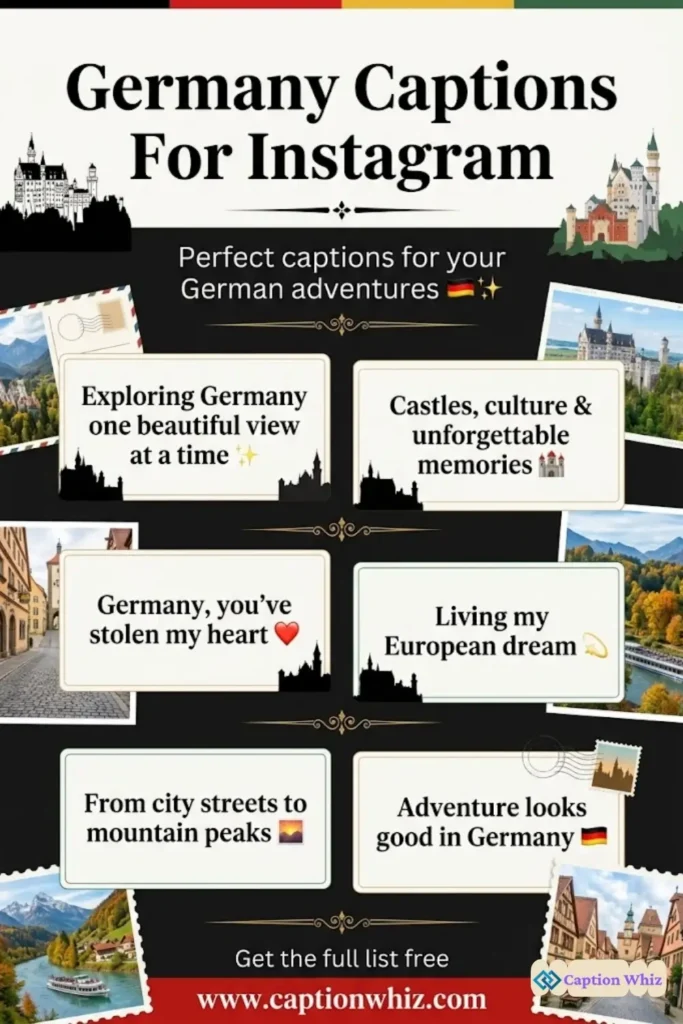 127+ Top Germany Captions For Instagram And Quotes That Spark Joy Unique Moments