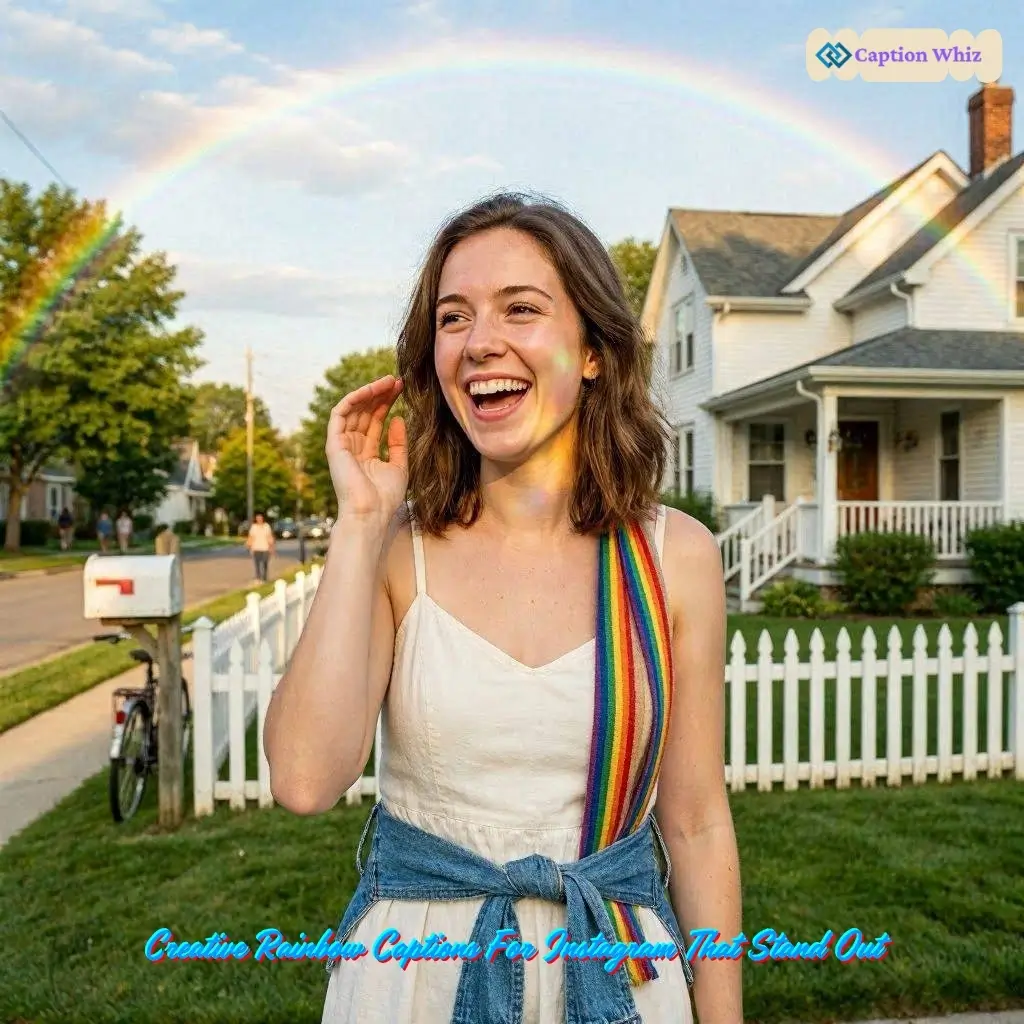 Color Your World with 135+ Rainbow Captions For Instagram That Shine Bright