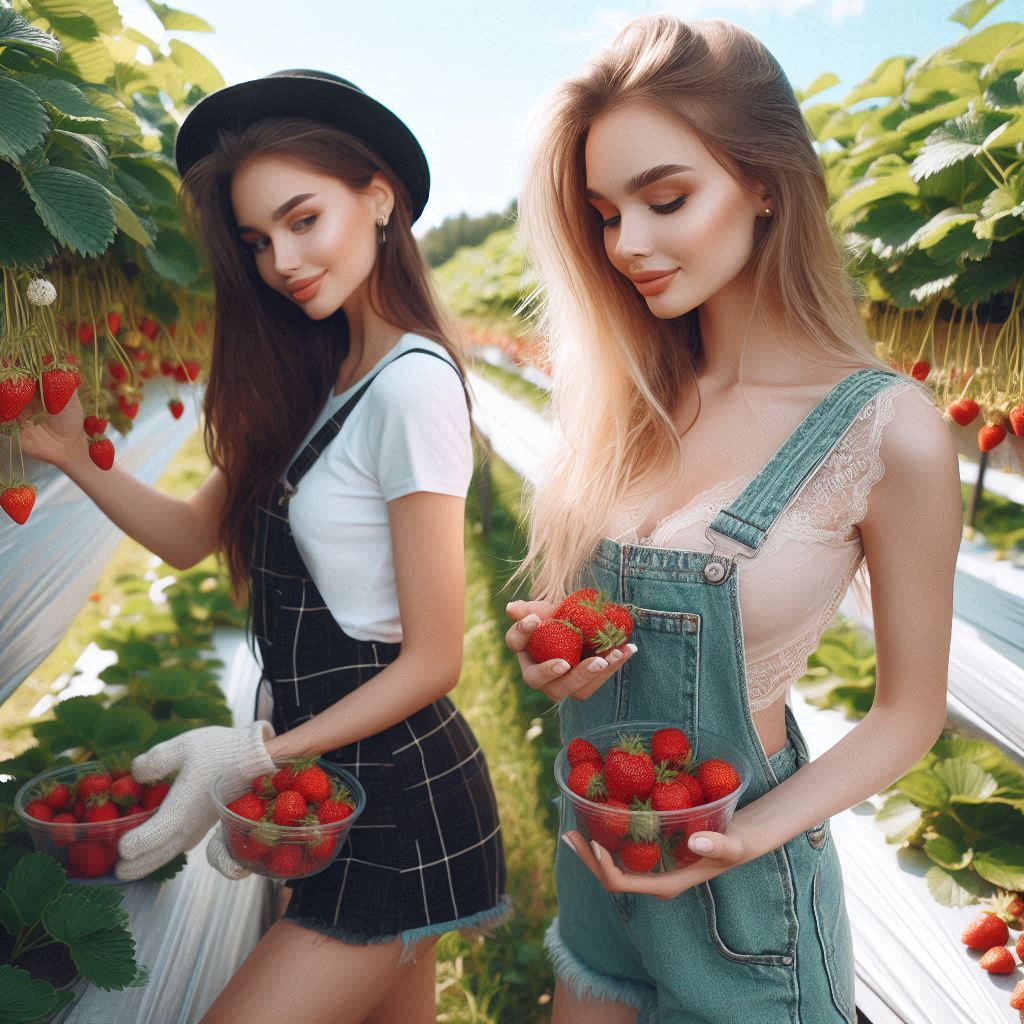 200+ Strawberry Picking Instagram Captions for Sweet Memories 2 Cute Strawberry Picking Captions for Your Posts