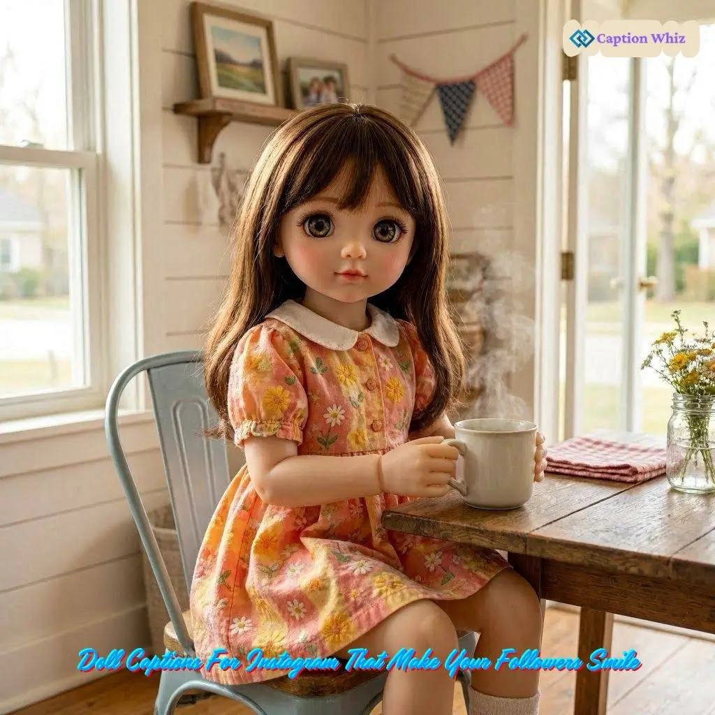 Doll Captions For Instagram That Spark Joy and 135+ Creative Vibes
