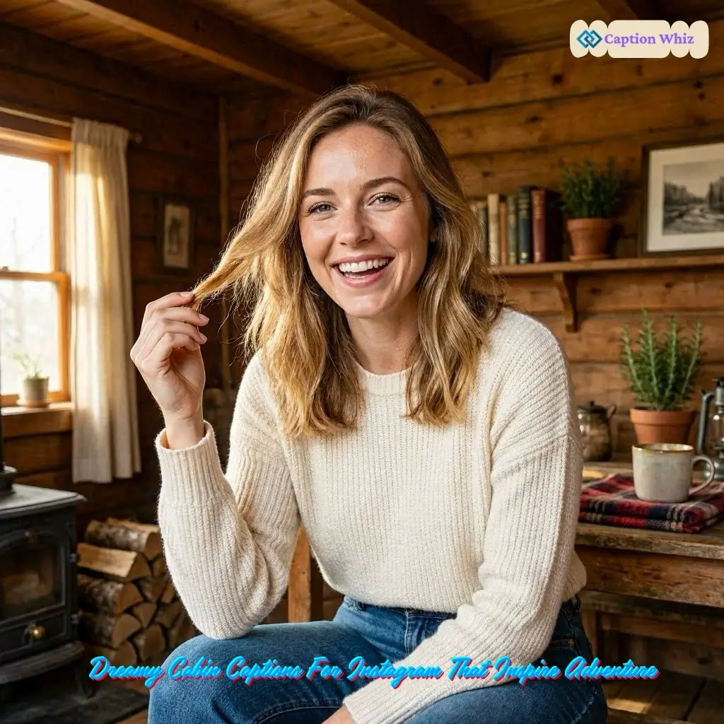Cozy Cabin Captions For Instagram That Spark Joy 143% of the Time