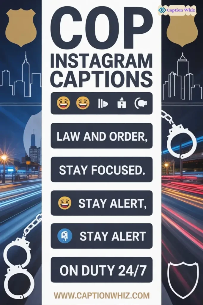 135+ Powerful Cop Captions For Instagram and Inspiring Quotes to Share