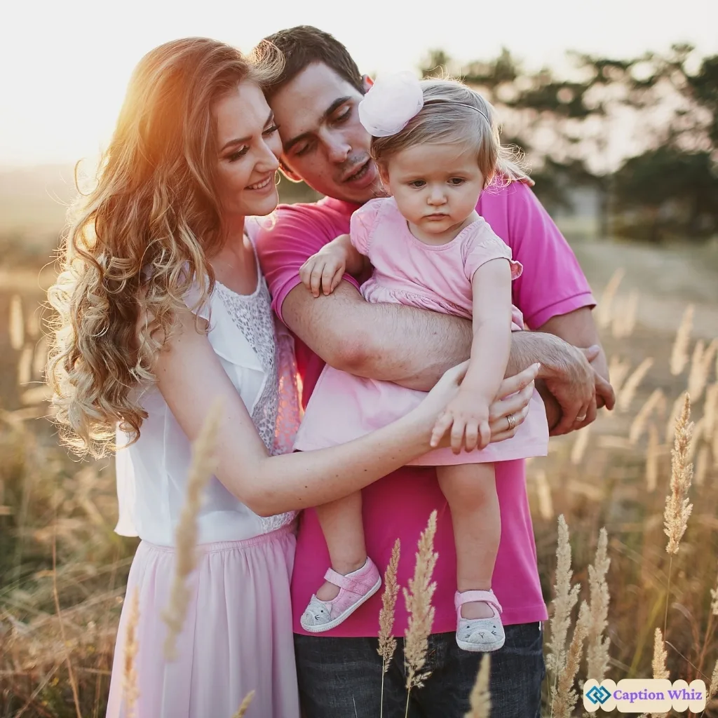 147+ Heartwarming Mom Dad And Daughter Captions For Instagram and Quotes