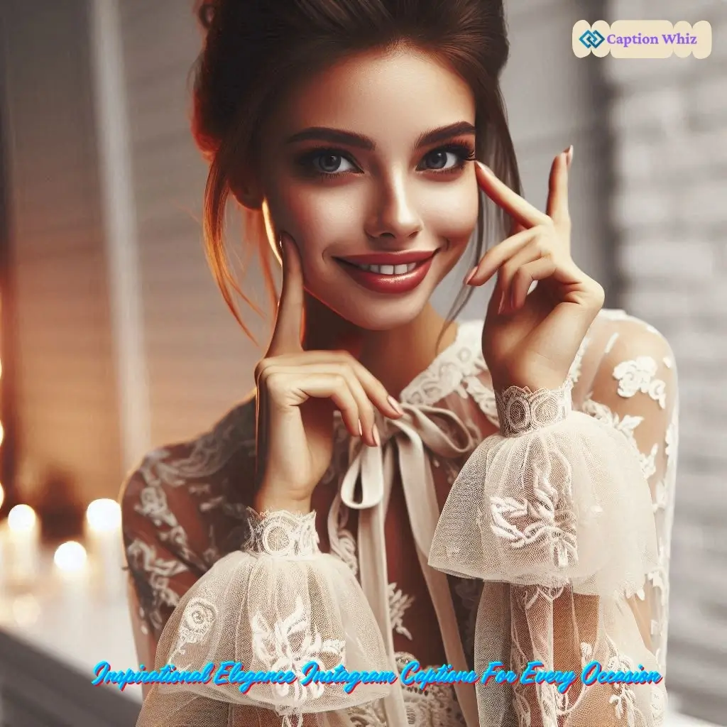 129+ Charming Elegance Captions For Instagram To Showcase Grace Style And Timeless Beauty