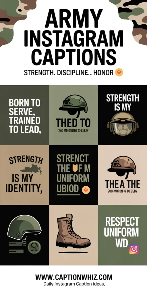 143+ Powerful Army Captions For Instagram and Quotes to Inspire Your Journey