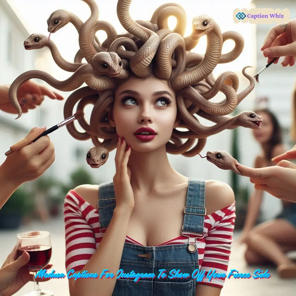 Enchanting Medusa Captions For Instagram That Dazzle 129+ Times Over