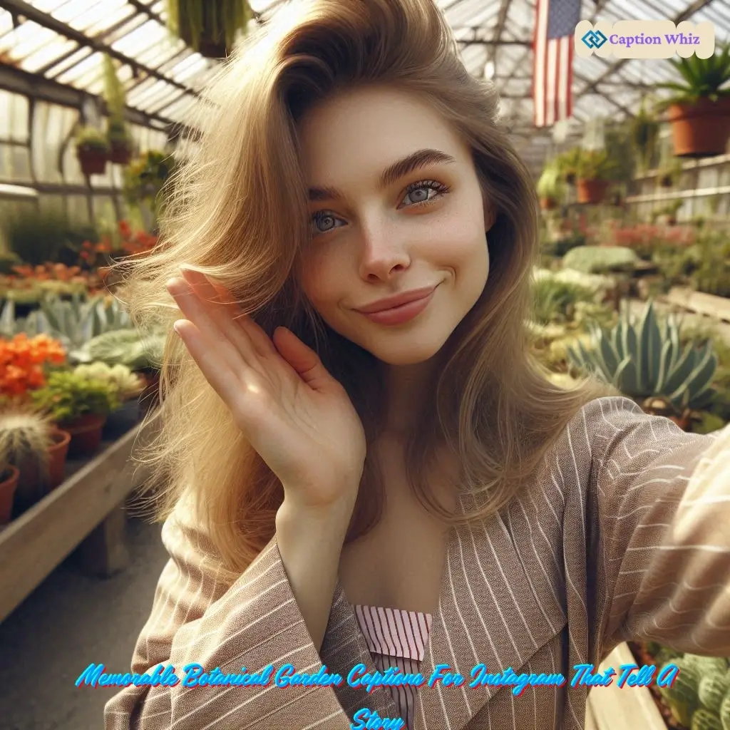 Charming Botanical Garden Captions For Instagram with 149+ Whimsical Touches