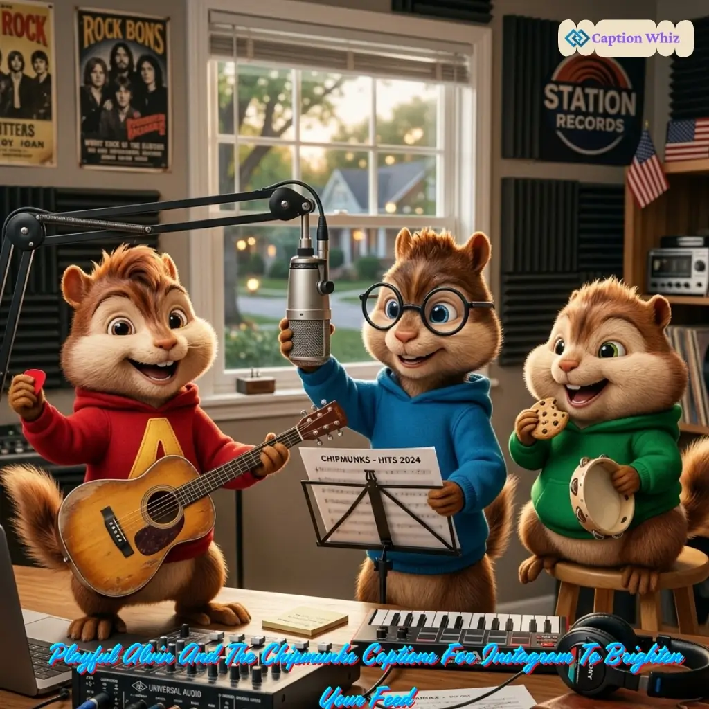 Charming Alvin And The Chipmunks Captions For Instagram 135+ That Shine