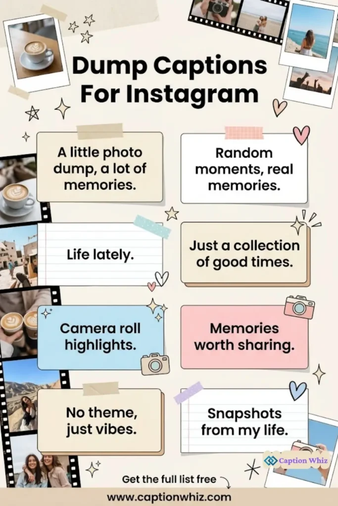 145+ Creative Dump Captions For Instagram and Quotes That Will Make You Smile