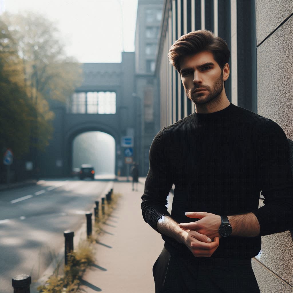 200+ Man In Black Caption For Instagram That Stand Out 4 Short Man In Black Captions for Quick Posts