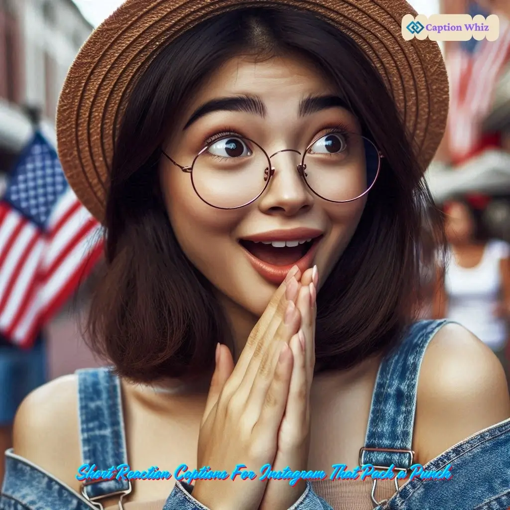 Unforgettable Reaction Captions For Instagram to Spark 139+ Moments of Joy