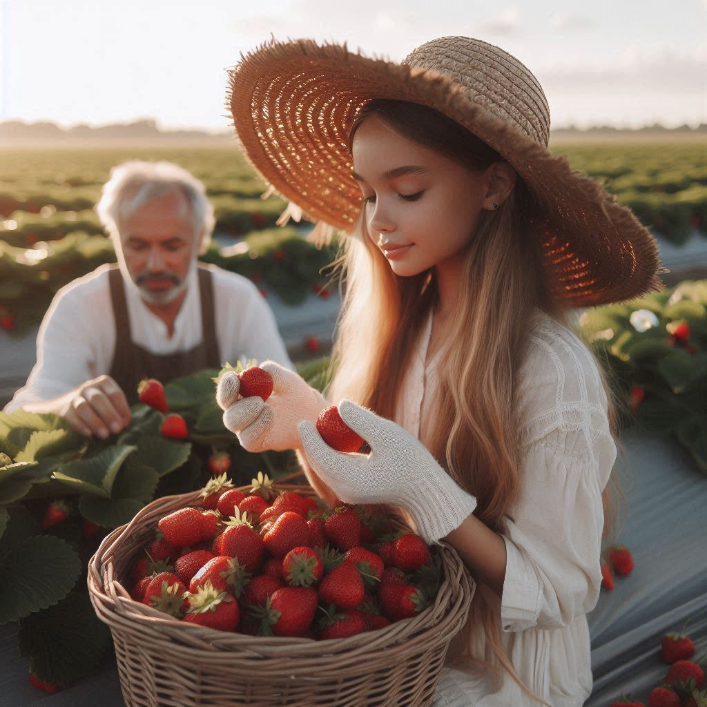 200+ Strawberry Picking Instagram Captions for Sweet Memories 4 Short Strawberry Picking Captions for Quick Posts