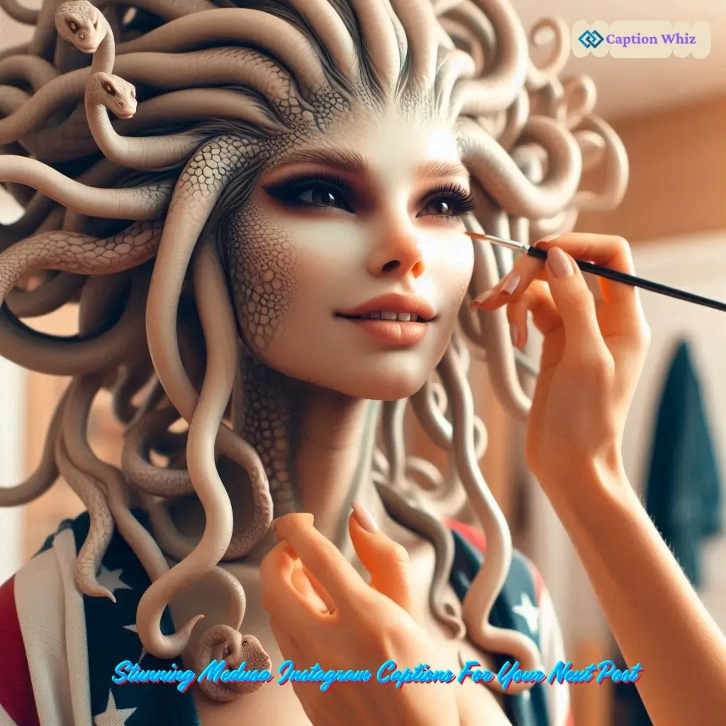 Enchanting Medusa Captions For Instagram That Dazzle 129+ Times Over