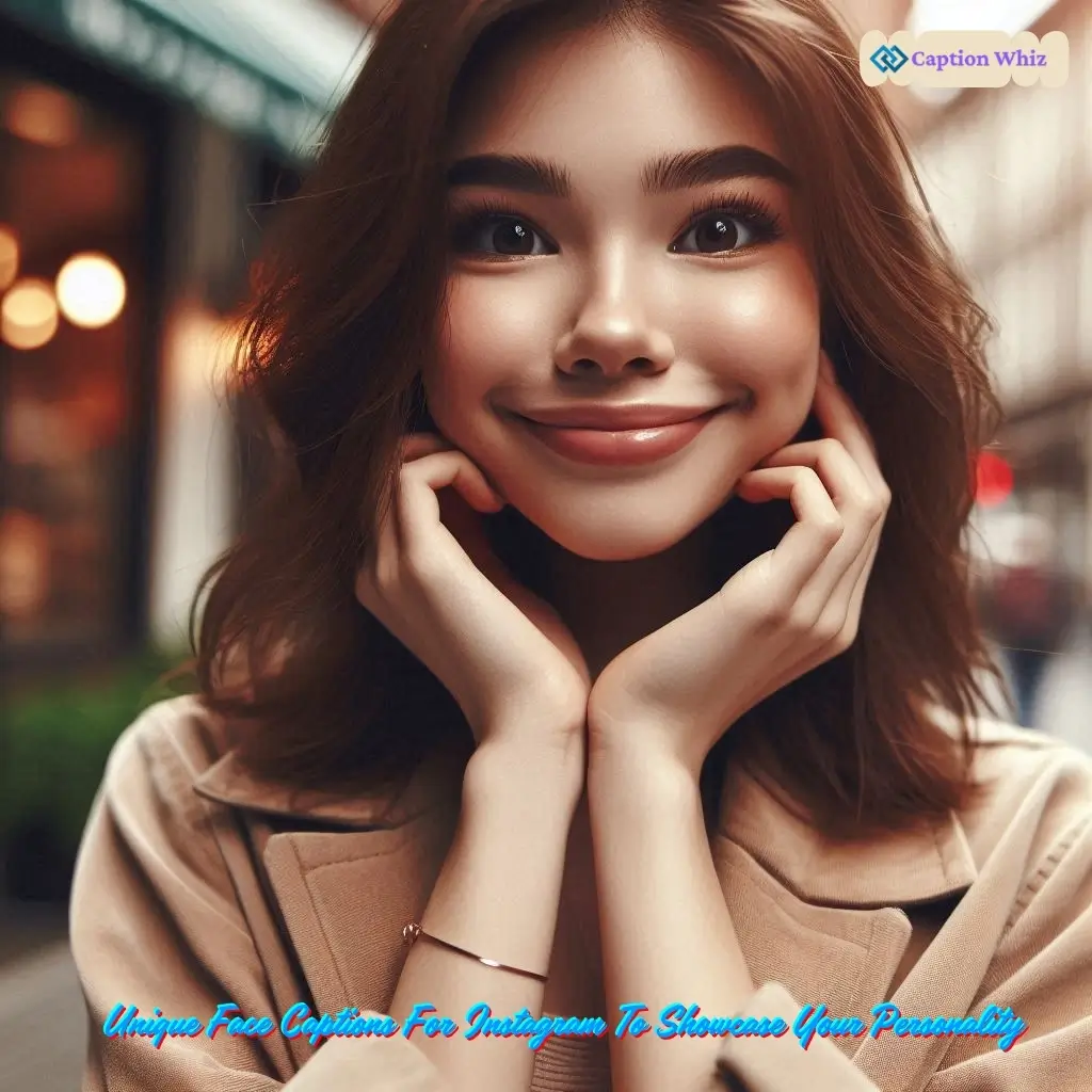 143+ Best Face Captions For Instagram with Fun Expressions
