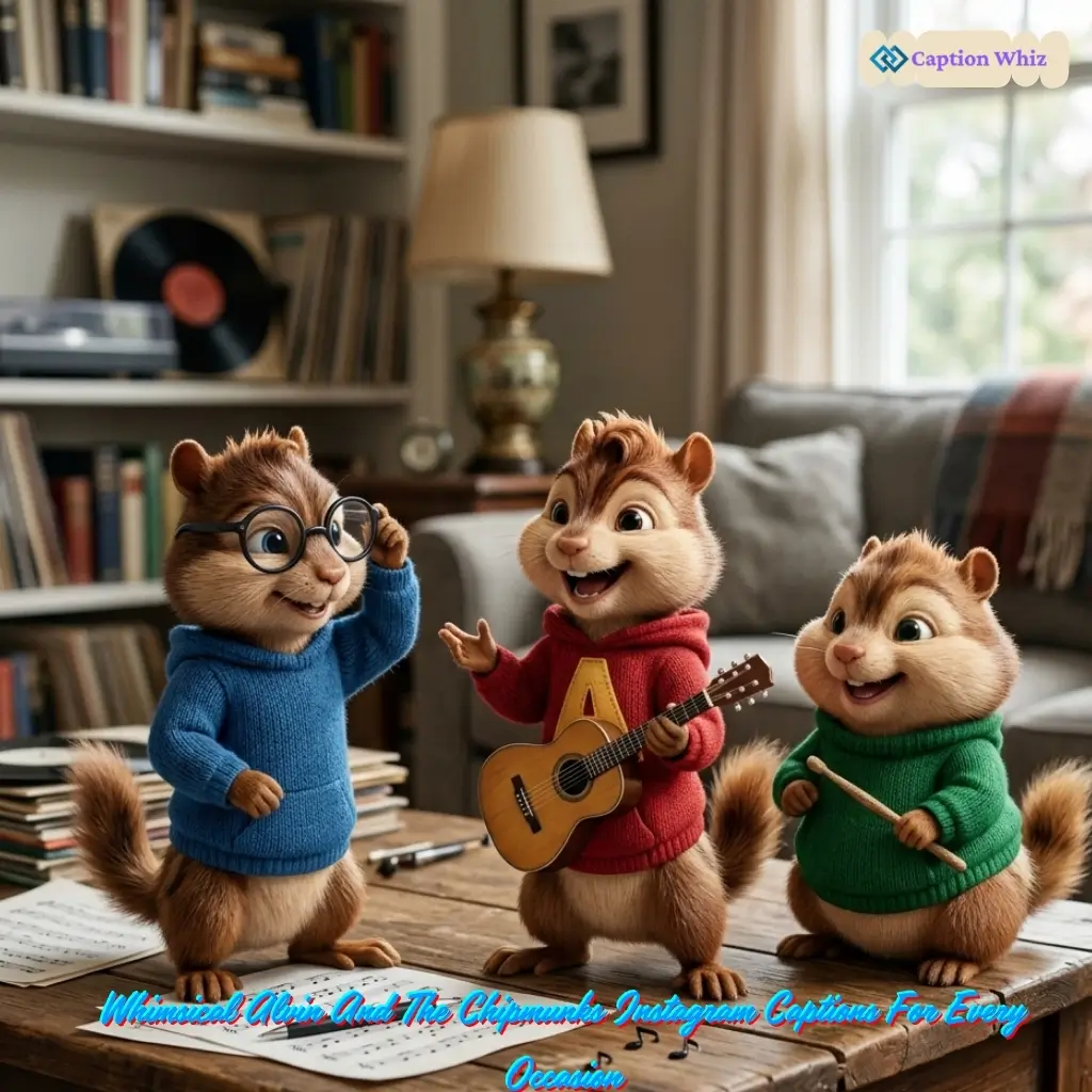 Charming Alvin And The Chipmunks Captions For Instagram 135+ That Shine