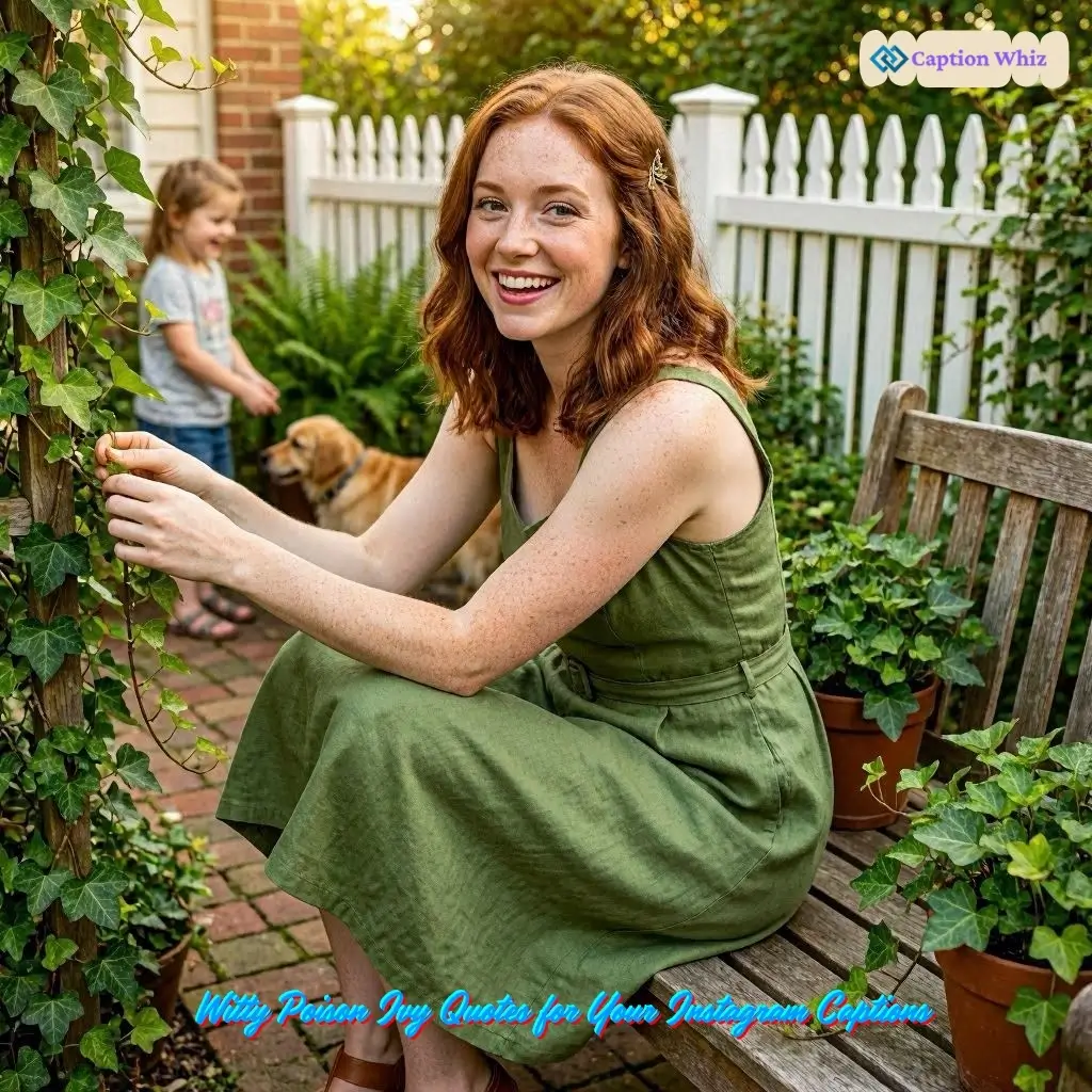 145+ Enchanting Poison Ivy Captions For Instagram and Quotes to Inspire Your Feed