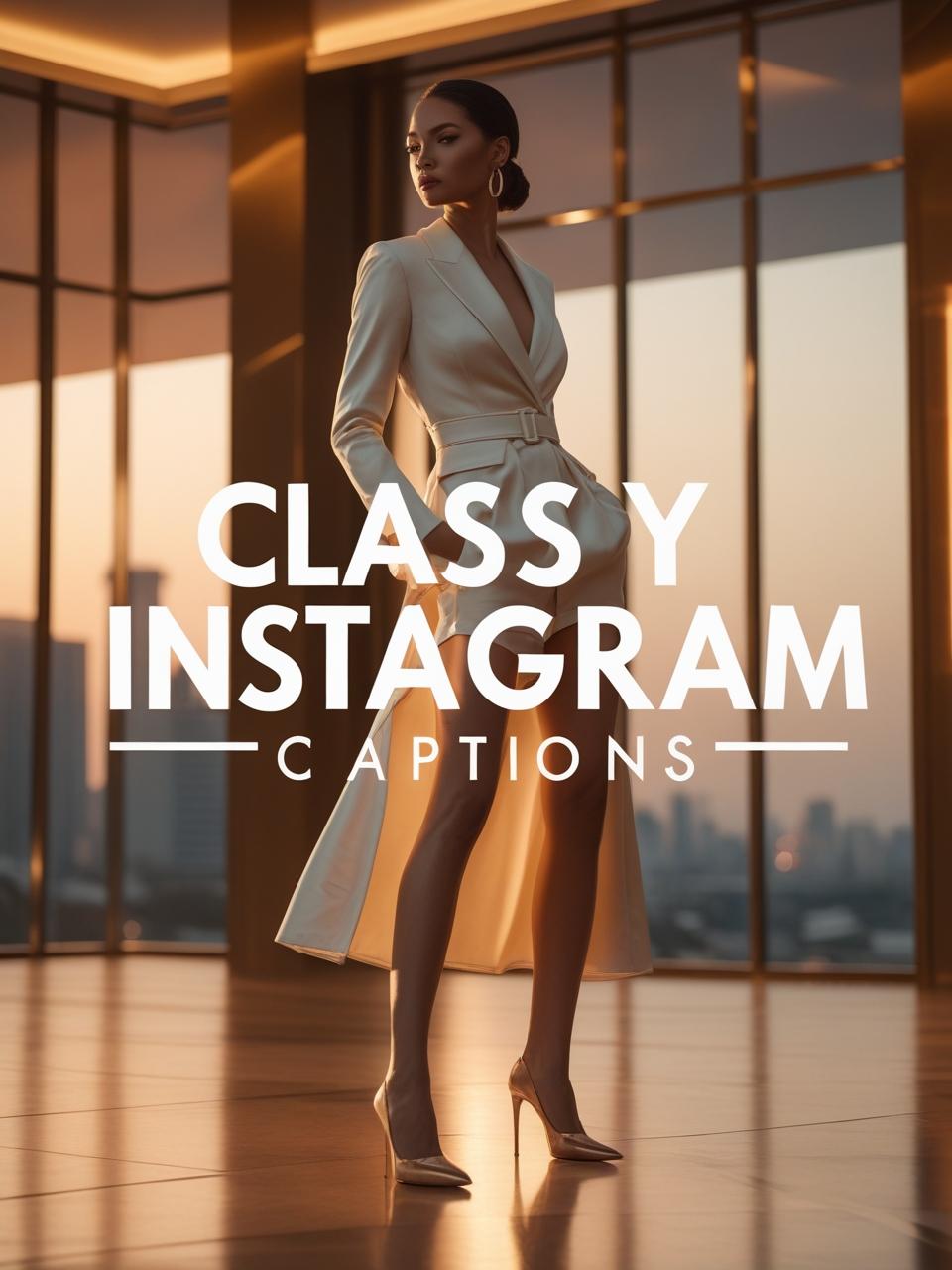 Classy Instagram Captions