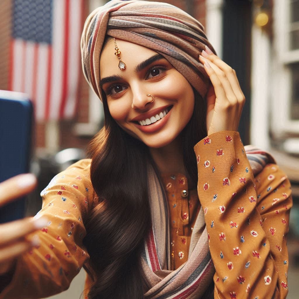 Colorful Punjabi Suit Captions For Instagram That Celebrate Culture
