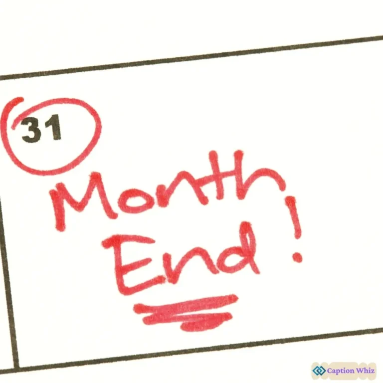 137+ Essential End Of Month Captions For Instagram That Spark Engagement Quotes