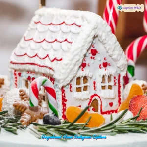 143+ Gingerbread House Instagram Captions for Festive Fun